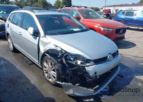 2015 Volkswagen Golf Sportwagen Tdi Se 4-Door from USA, damaged, VIN 3VWCA7AU9FM504750